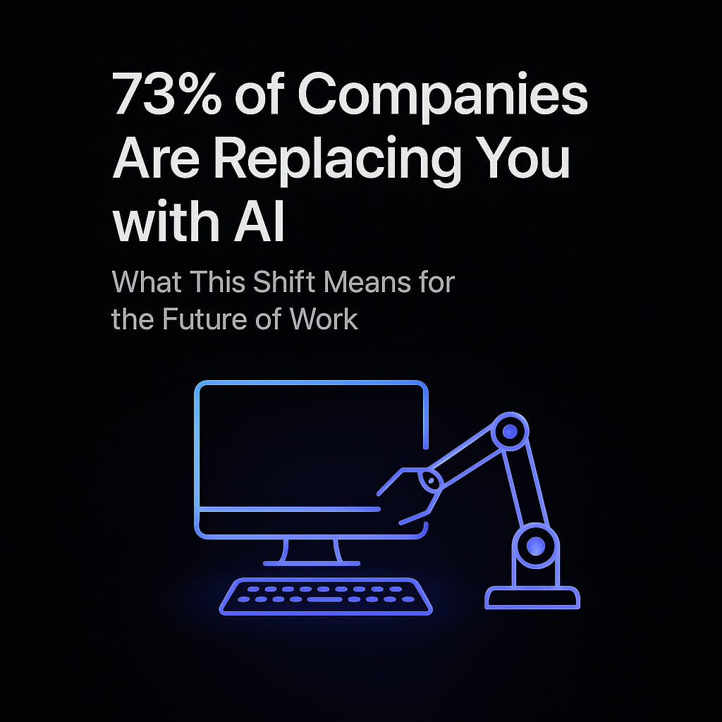 73% of Companies Are Replacing You with AI (Here's What Happens Next)