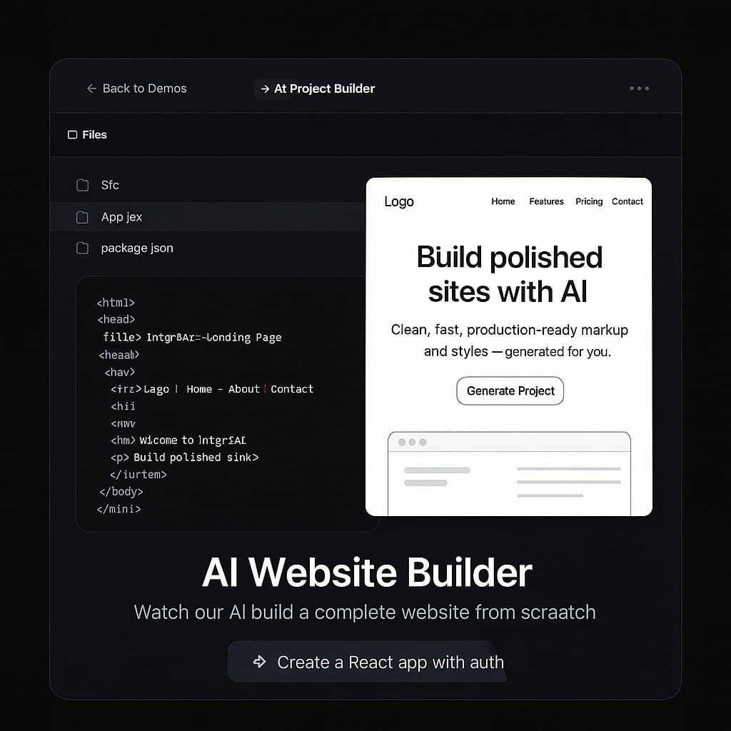Generative Web Platform
